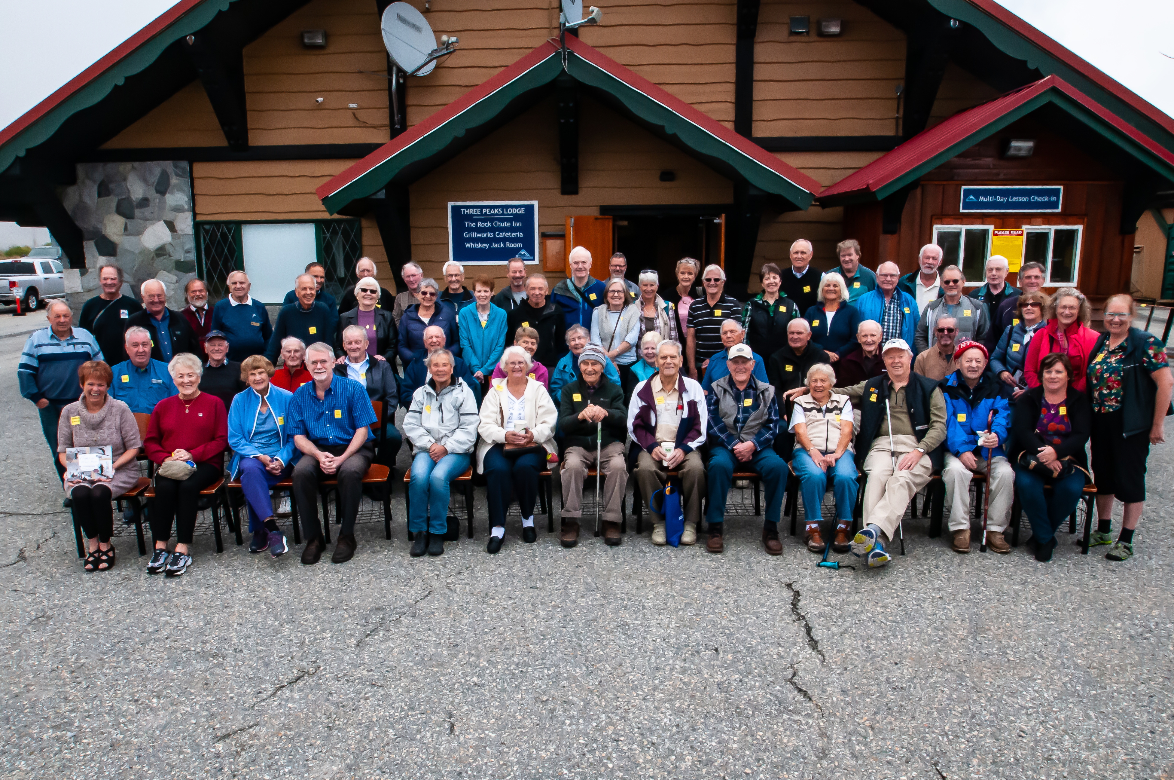 Pioneer Skiers' Reunion, Mt. Seymour, September 18, 2019. Photo by Helmer Sieber